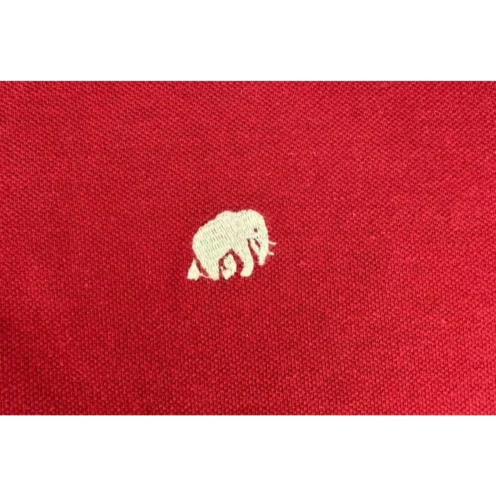Banana Republic Cotton Pique Polo Men's Large Red Shirt NWT